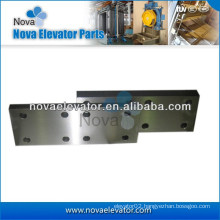 Elevator Fishplate for T70-1/B, T75-3/B, T89/B, T114/B, T127-2/B Machined Elevator Guide Rail